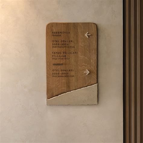 Hotel Signage Design for Six Senses Kaplankaya - World Brand Design Society