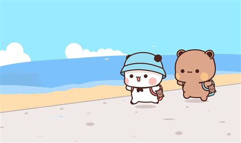 Pin by yongieee on 一二 | Cute bear drawings, Cute cartoon wallpapers ...