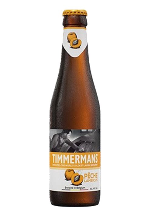 Timmermans Peche - Peach Beer | Buy Belgian Beer Online - Belgian Beer Co