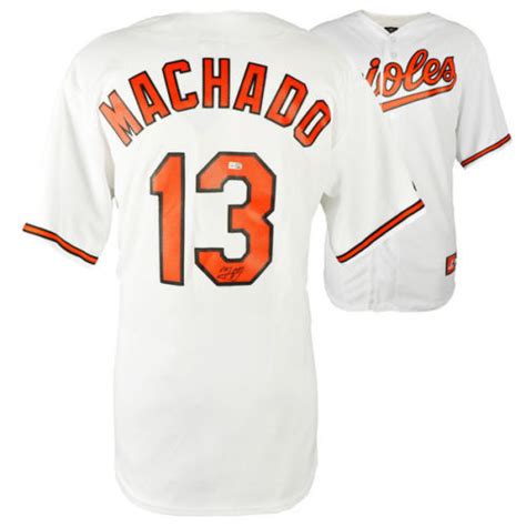 Manny Machado Signed Orioles Jersey (Fanatics Hologram & MLB Hologram ...