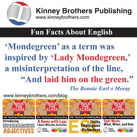 Fun Facts About English #56 – Mondegreens