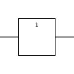 Digital computer circuit vector drawing | Free SVG