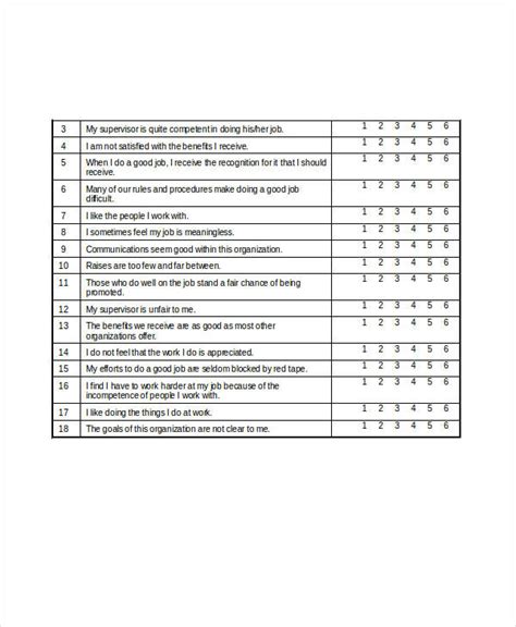 Survey Questionnaire - 32+ Examples, Google Docs, Word, Pages, How To ...