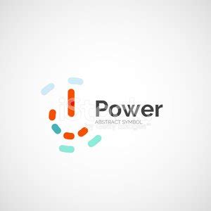 Power Button Logo Design Stock Clipart | Royalty-Free | FreeImages