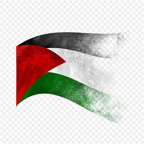 Palestine Flag PNG Transparent, Illustration Of Palestine Flag ...