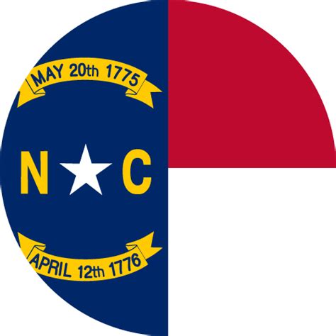 Vector Country Flag of North Carolina | Vector Countries Flags of the World