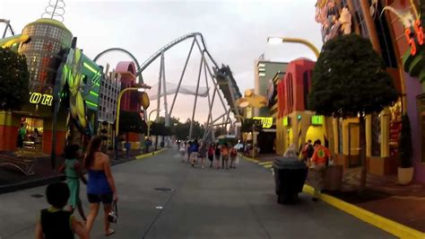 Islands Of Adventure Marvel Super Hero Island Walk Through 2012 Universal Orlando - YouTube