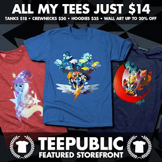 Teepublic's May Sale: All tees just $14 | MLP Merch