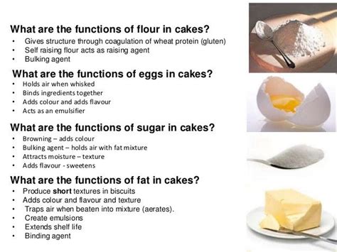 Baking Ingredients And Their Uses