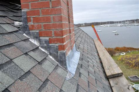 Chimney Counter-Flashing Shows Quality - PCA Inspections