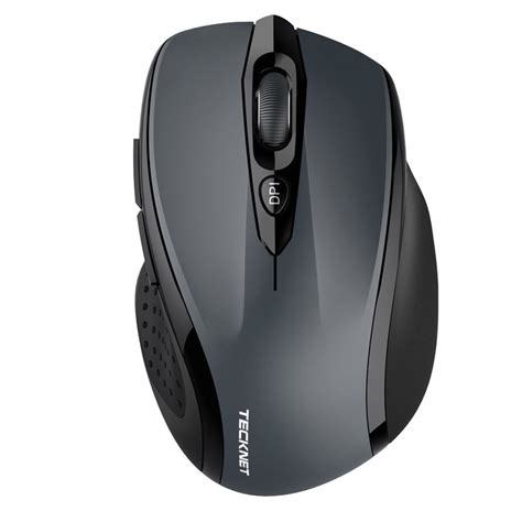 TeckNet 2400DPI Bluetooth Wireless Mouse, 24 Month Battery Life With ...