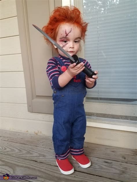 DIY Chucky Doll Toddler Costume - Photo 3/5