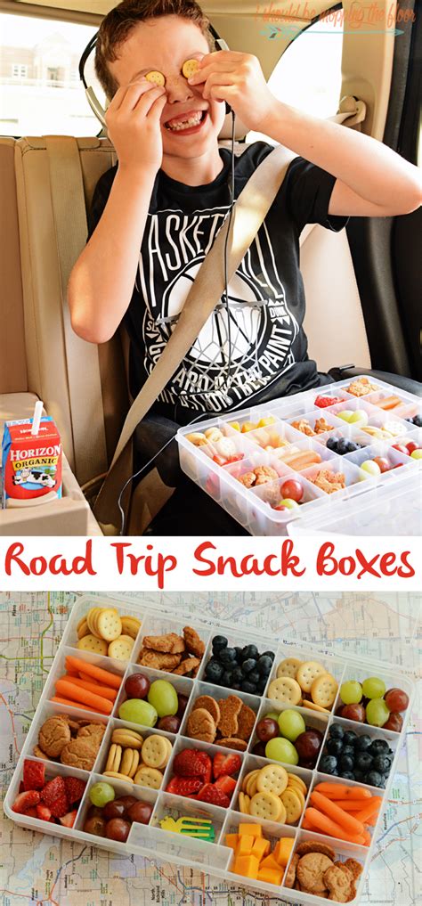 Road Trip Snack Boxes | i should be mopping the floor