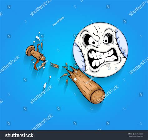 Broken bat Images, Stock Photos & Vectors | Shutterstock