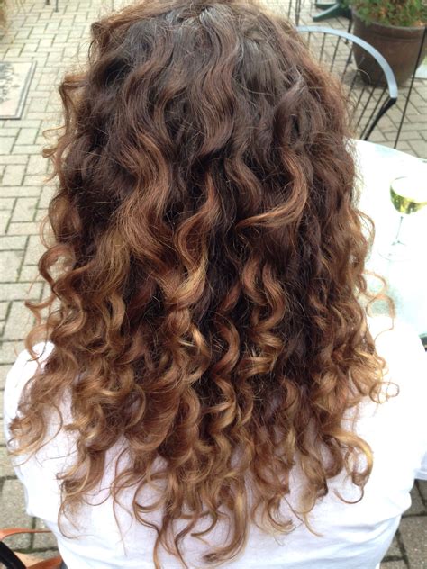 2024 Popular Brown Curly Hairstyles with Highlights