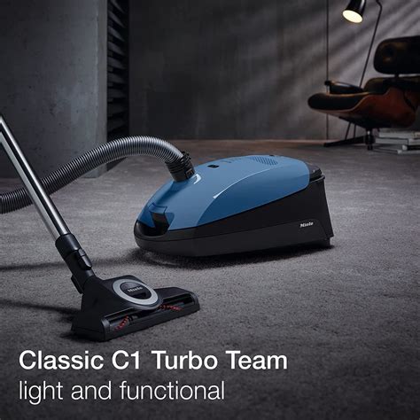 Miele Canister Vacuum - Classic C1 Turbo Team PowerLine (Blue ...