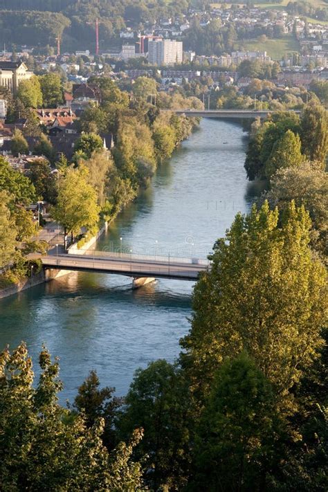 Aar river in Bern stock image. Image of attraction, capital - 27782739