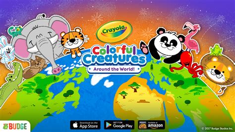 Crayola Colorful Creatures - Budge Studios—Mobile Apps For Kids