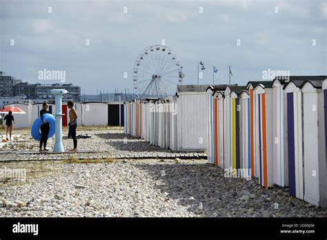 Le Havre beach - Seine Maritime - France Stock Photo - Alamy