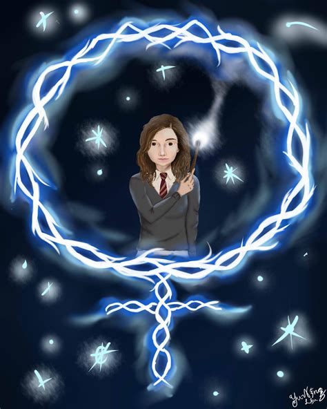 Hermione Granger Patronus- Women's day by IkuRyu on DeviantArt