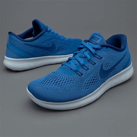 Nike Womens Free Run - Star Blue/Coastal Blue-Off White - Womens Shoes ...