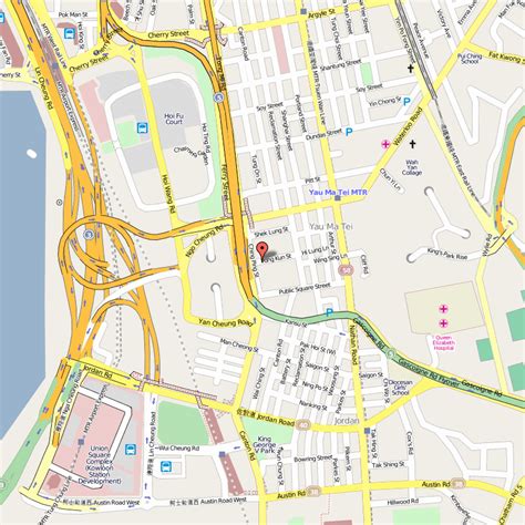 Tainan Map - TravelsFinders.Com