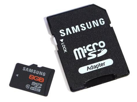 Samsung MicroSDHC Memory Card Test