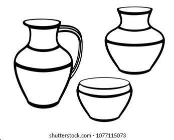 3,190 Clay Pot Outline Royalty-Free Photos and Stock Images | Shutterstock