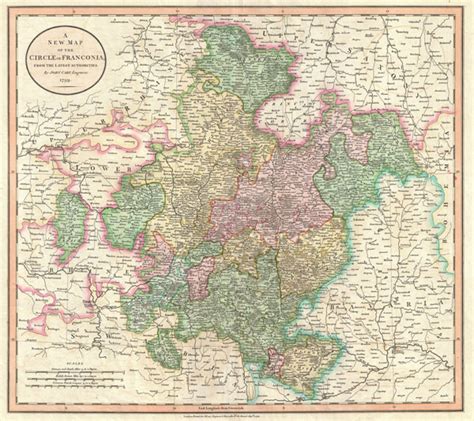 A New Map of the Circle of Franconia, from the Latest Authorities ...