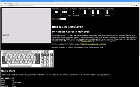 IBM 5100 APL: Nested Emulators – The Smell of Molten Projects in the Morning