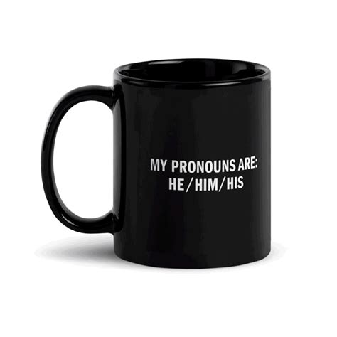 SHOWTIME Pronouns Pride Logo 11 oz Black Mug – Paramount Shop