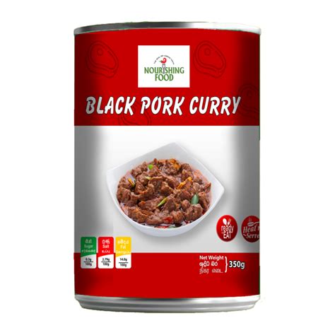 Black Pork Curry - HelaRasa.lk