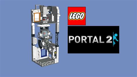 Lego Portal 2 GLaDOS + Set |Tutorial - YouTube