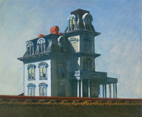 I don't know if this classifies as "Liminal Spaces" but Edward Hopper's ...