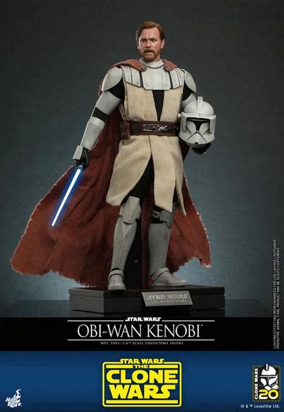 Star Wars - Clone Commander Obi Wan Kenobi (Clone Wars) - Hot Toys – eCollectibles