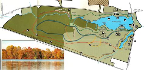 Parvin State Park NJ Map | State parks, Trail maps, Adventure