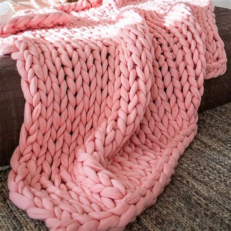 Soft Bulky Hand Knitting Chunky Yarn Wool Roving Crocheting DIY ...