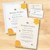 Bee Baby Shower Invitation | Zazzle