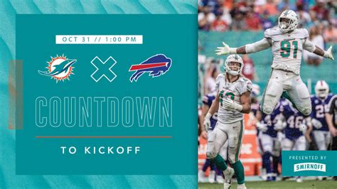 Buffalo Bills vs Miami Dolphins Week 8 NFL 2021