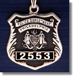 Philadelphia, Pennsylvania Police Badge Charms