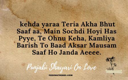 35 Punjabi Shayari on Love for Your Partne