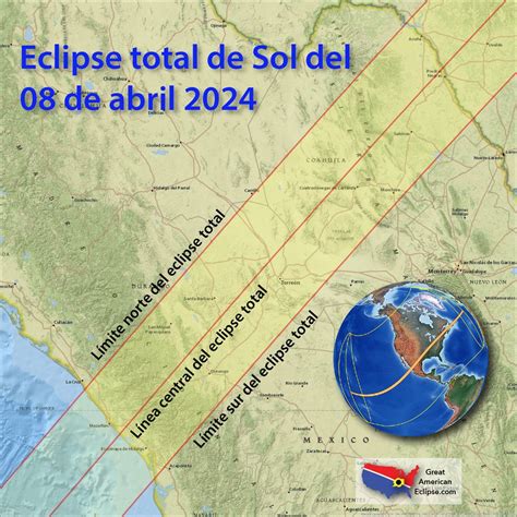 Total Solar Eclipse of 2024: Here Are Maps of the 'Path of Totality' | Space