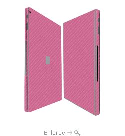 Skinomi TechSkin - Microsoft Surface Book Pink Carbon Fiber Skin Protector