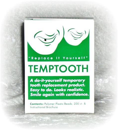 Temptooth Do It Yourself Tooth Replacement Product, Free Shipping, New ...