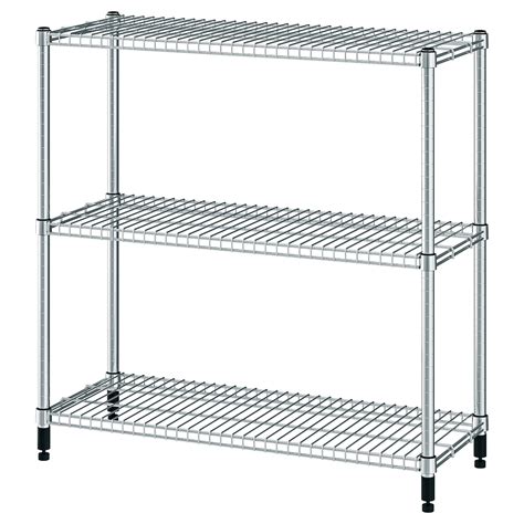 OMAR Shelf unit, galvanized, Width: 36 1/4" - IKEA
