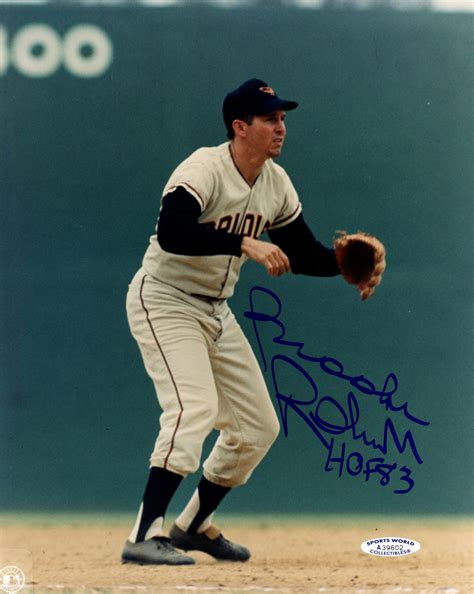 Brooks Robinson Autographed/Signed Baltimore Orioles 8×10 Photo ...