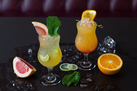 Non-alcoholic cocktails stock image. Image of party - 136087263