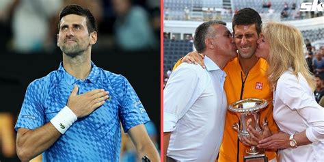 Djokovic parents: Novak Djokovic gets emotional after spotting a banner ...