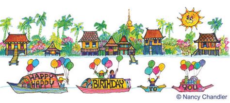 LC 010 Happy Birthday from Thailand