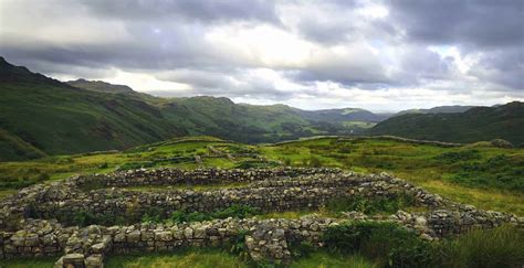 Hardknott Roman Fort (Mediobogdum), Eskdale, The Lake District